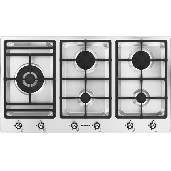 SMEG เตาแก๊ส 5 หัวเตา รุ่น PS906-5 SMEG เตาแก๊ส 5 หัวเตา รุ่น PS906-5