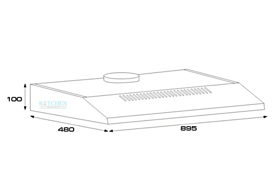 TECNOGAS เครื่องดูดควัน รุ่น TNP HDS 9048 DG image 2 TECNOGAS เครื่องดูดควัน รุ่น TNP HDS 9048 DG image 2