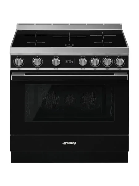 SMEG เตาตั้งพื้นระบบอินดักชั่น สีดำ ตัวเลือกรหัส BL รุ่น CPF9IP (BL) image 2 SMEG เตาตั้งพื้นระบบอินดักชั่น สีดำ ตัวเลือกรหัส BL รุ่น CPF9IP (BL) image 2