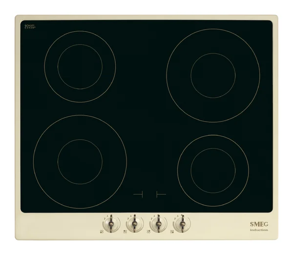 SMEG เตาแม่เหล็กไฟฟ้า สีครีม รุ่น SI764POM SMEG เตาแม่เหล็กไฟฟ้า สีครีม รุ่น SI764POM