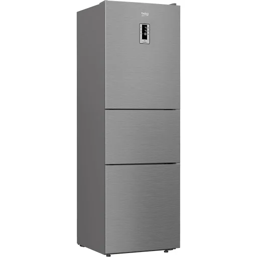  BEKO ตู้เย็น 3 ประตู 11.7 คิว, สีสแตนเลส รุ่น RTNT340E20VZX    image 2