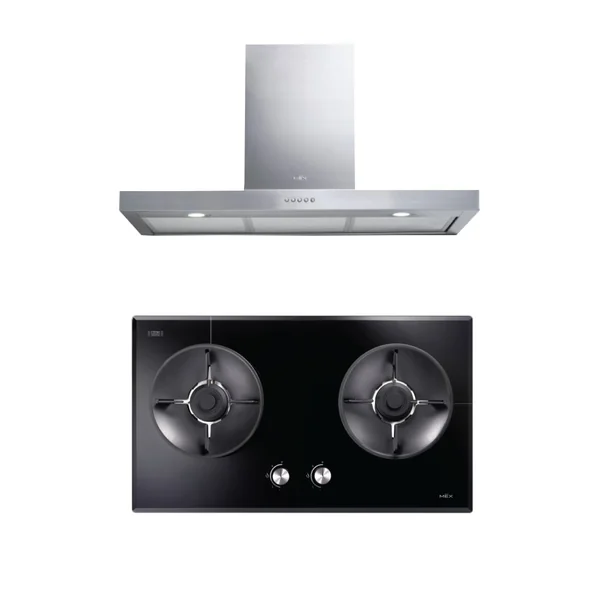 MEX ชุดเซ็ท เครื่องดูดควัน รุ่น K633X90 + เตาแก๊ส รุ่น V7812MHR MEX ชุดเซ็ท เครื่องดูดควัน รุ่น K633X90 + เตาแก๊ส รุ่น V7812MHR