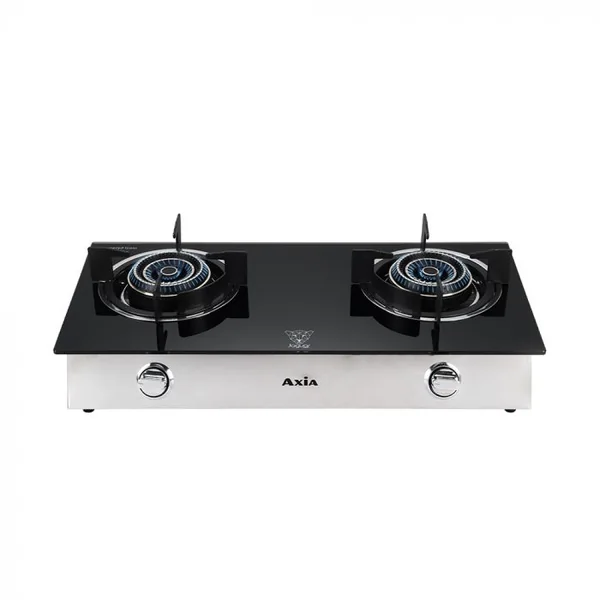 AXIA เตาแก๊สตั้งโต๊ะ 2 หัวแก๊ส กว้าง 72 ซม. หัวเตาทองเหลือง รุ่น JAGUAR AXIA เตาแก๊สตั้งโต๊ะ 2 หัวแก๊ส กว้าง 72 ซม. หัวเตาทองเหลือง รุ่น JAGUAR