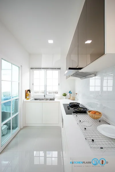 ชุดครัวบิ้วอิน Modern Glass Kitchen 3.86 x 2.66 mm. ชุดครัวบิ้วอิน Modern Glass Kitchen 3.86 x 2.66 mm.