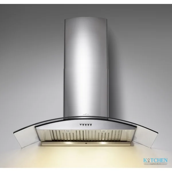 MEX เครื่องดูดควันทรงกระจกโค้ง รุ่น KV7118BFX90 MEX เครื่องดูดควันทรงกระจกโค้ง รุ่น KV7118BFX90