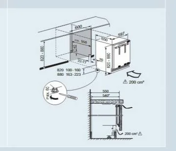  LIEBHERR ตู้แช่แข็งมินิบาร์ : แบบใต้เคาน์เตอร์ รหัส 534.16.240    image 2