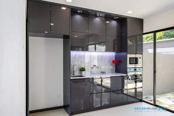 ชุดครัวบิ้วอิน Modern Luxury Kitchen 1.70 x 2.62 mm. image 2 ชุดครัวบิ้วอิน Modern Luxury Kitchen 1.70 x 2.62 mm. image 2