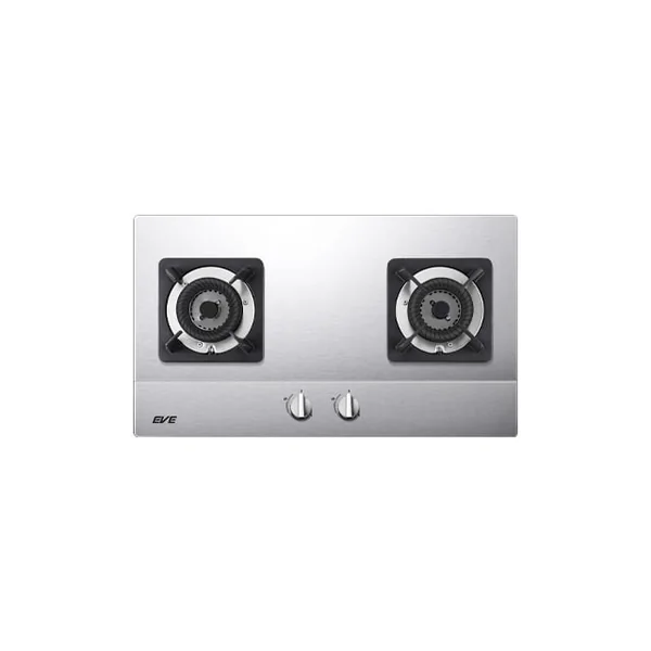 EVE เตาแก๊สแบบฝัง 2 หัว หน้าเตาสแตนเลส ระบบ Air Intake รุ่น BLAZE 2S EVE เตาแก๊สแบบฝัง 2 หัว หน้าเตาสแตนเลส ระบบ Air Intake รุ่น BLAZE 2S